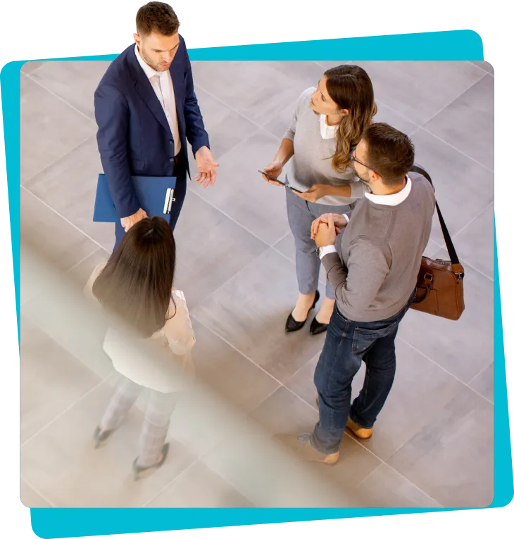 Talent Trends 2026 Coming Soon Image: featuring a group of people gathering in professional attire